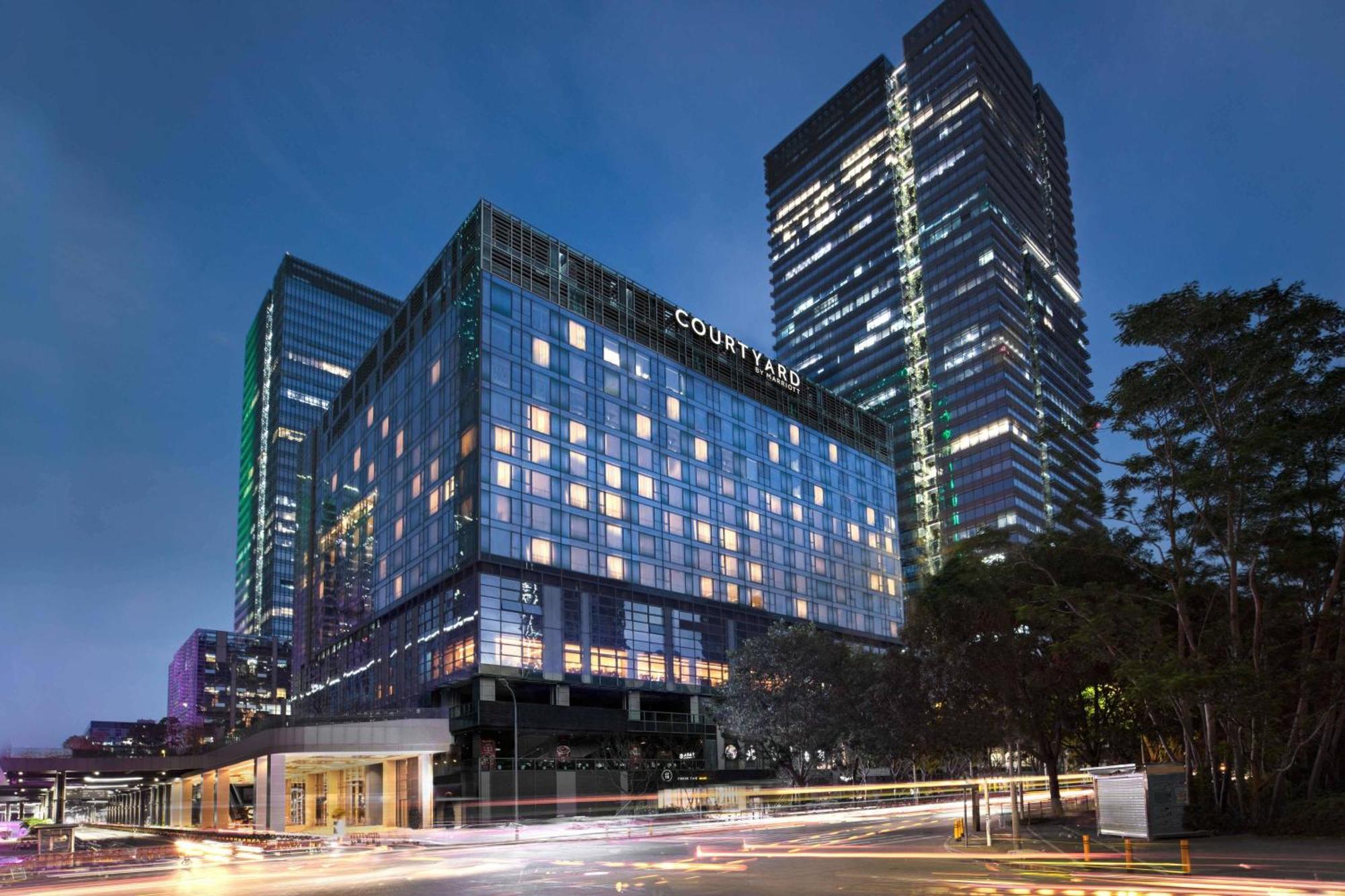 Hotel Courtyard By Marriott Shenzhen Bay Exterior foto